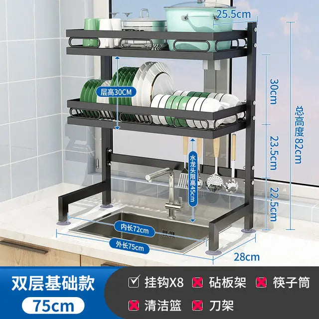 Retractable Kitchen Shelves KT25 YEECHOP