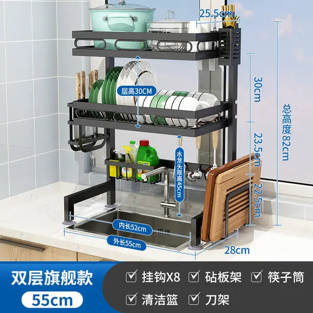 Retractable Kitchen Shelves KT25 YEECHOP