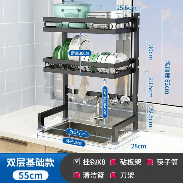 Retractable Kitchen Shelves KT25 YEECHOP