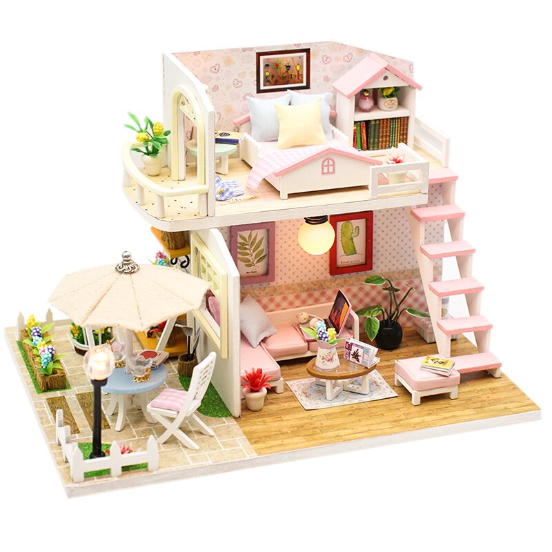 Wooden Miniature Dollhouse 3D4 YEECHOP