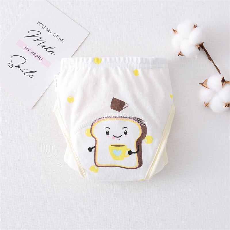 Cartoon Gauze Training Pants Diaper BB16 YEECHOP