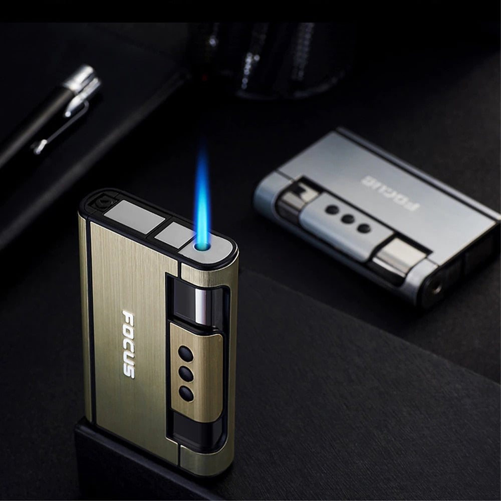 Automatic Push Tobacco Lighter Cigarette Box SR73 YEECHOP