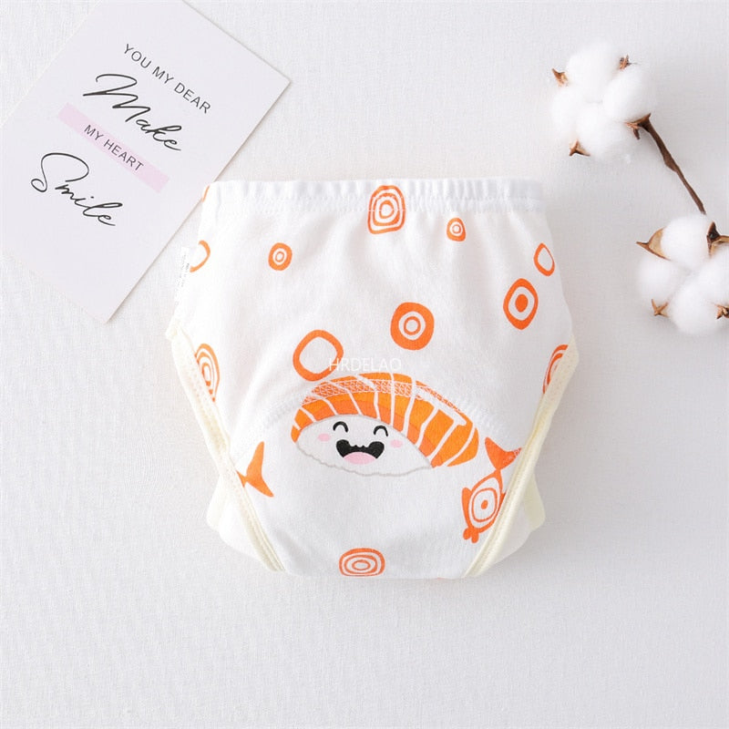 Cartoon Gauze Training Pants Diaper BB16 YEECHOP