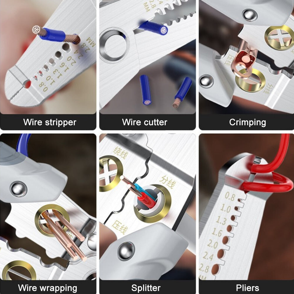 Pince multifonctionnelle d'électricien TL12