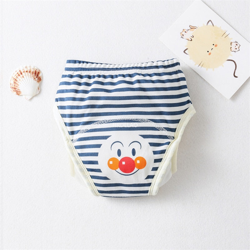 Cartoon Gauze Training Pants Diaper BB16 YEECHOP