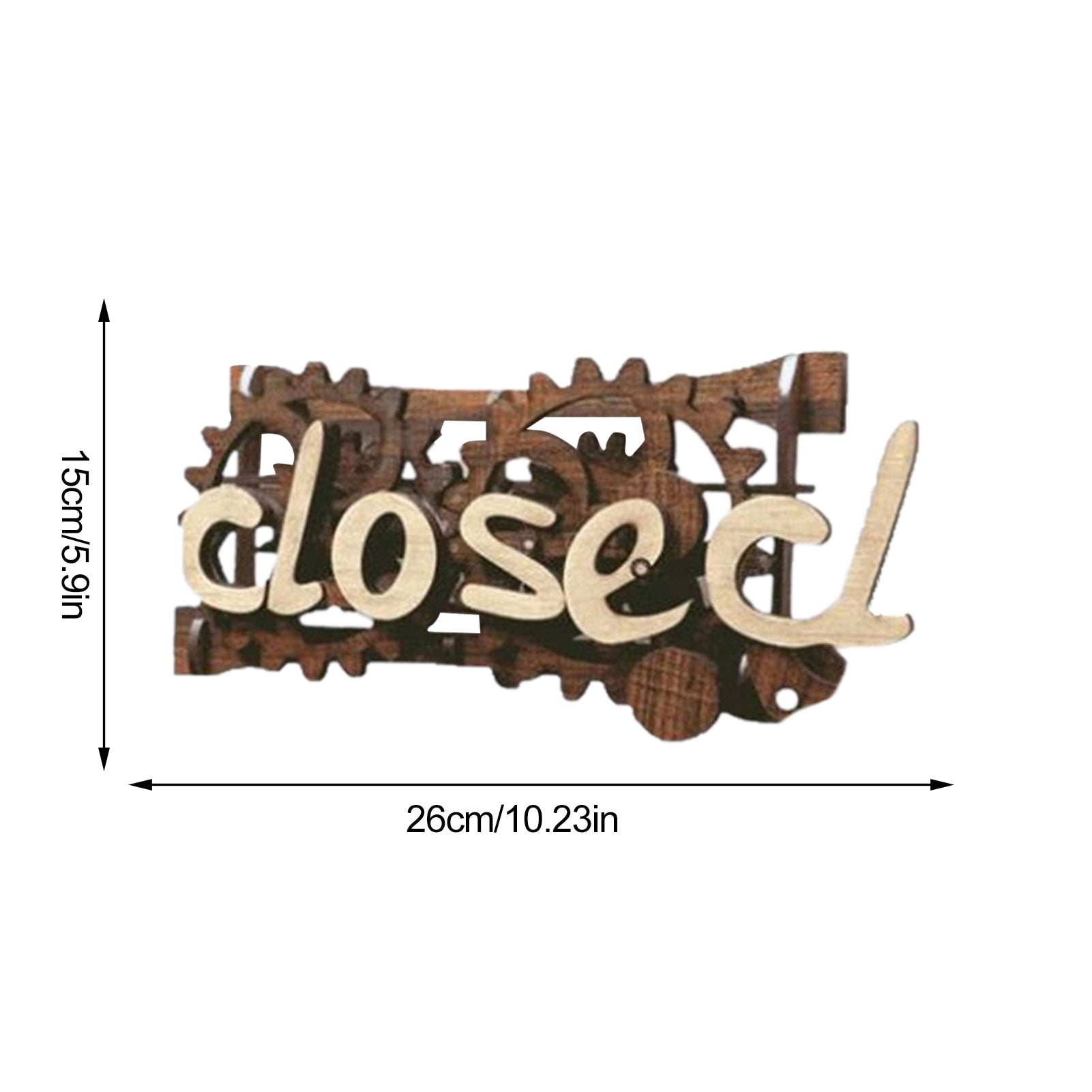 Wooden Double-sided Open/Closed Sign RC8 YEECHOP