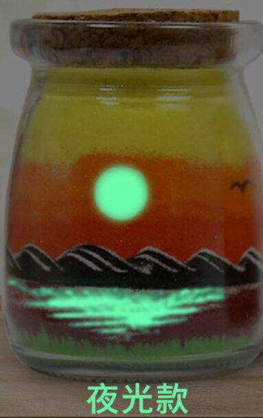 Creative Handmade Colored Sand Bottle Painting SP4 YEECHOP