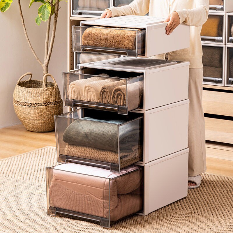 Transparent Drawer Storage Box HM50 YEECHOP