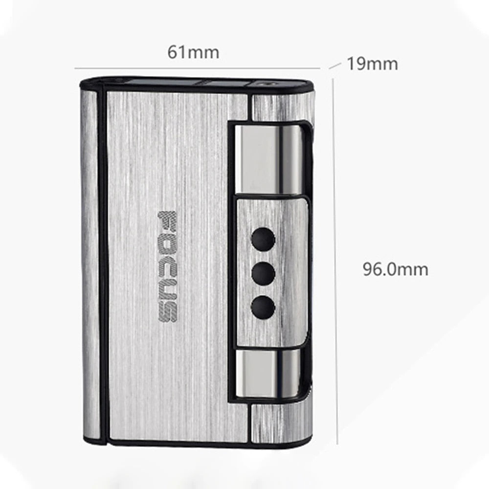 Automatic Push Tobacco Lighter Cigarette Box SR73 YEECHOP