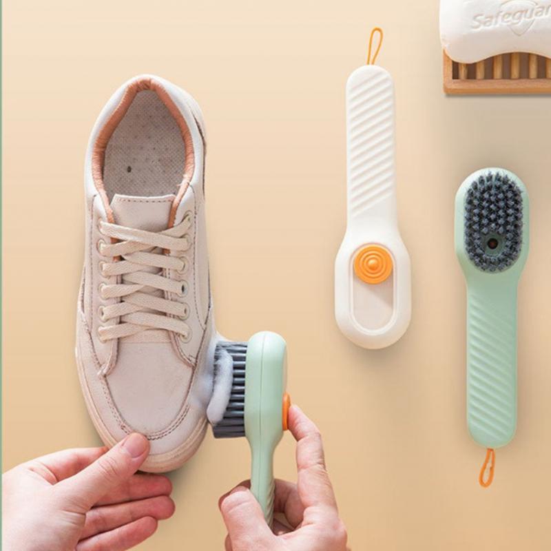 Multi-function Soft Bristle Liquid Shoe Brush HM95