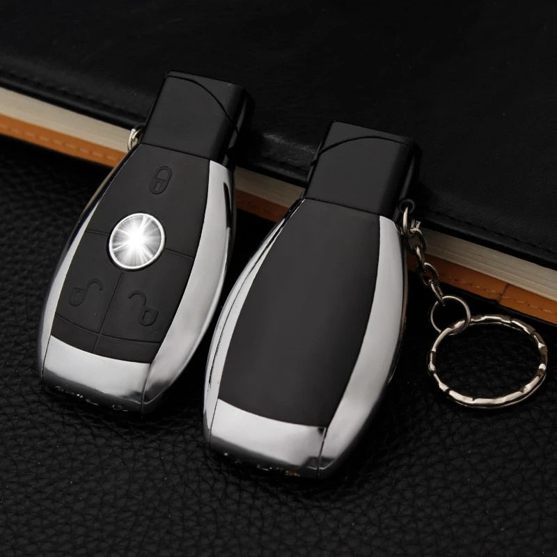 Car Key Rechargeable Inflatable Metal Lighter SR96