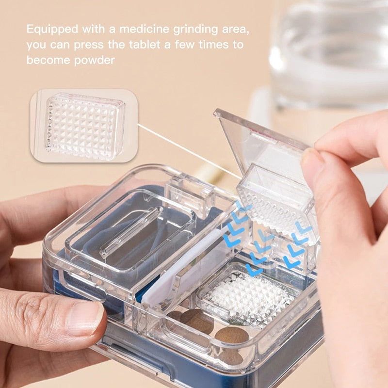 4 in 1 Portable Pill Box HM70