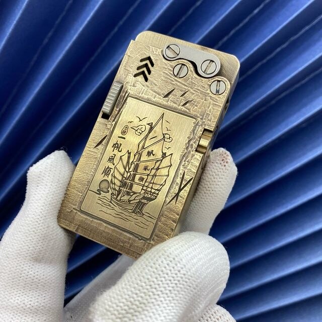 Handmade Brass Titanium Alloy Lighter SR42 YEECHOP