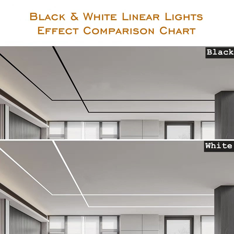 Led Ceiling Trough Recessed LED Aluminum Linear Trough LT60