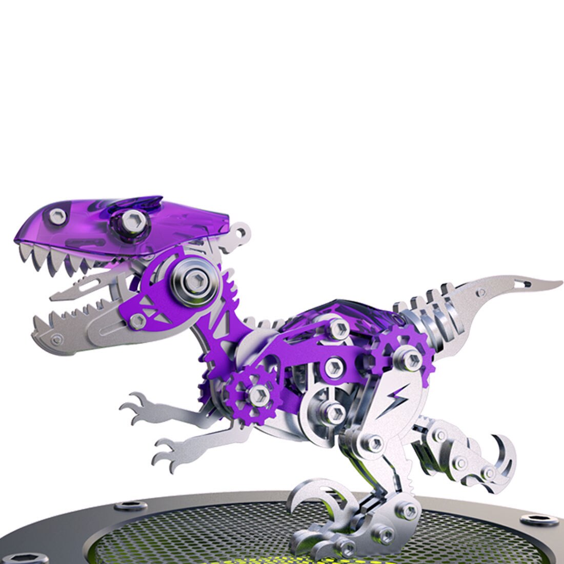 Metal Velociraptor Model Assembly Kits PM18 YEECHOP