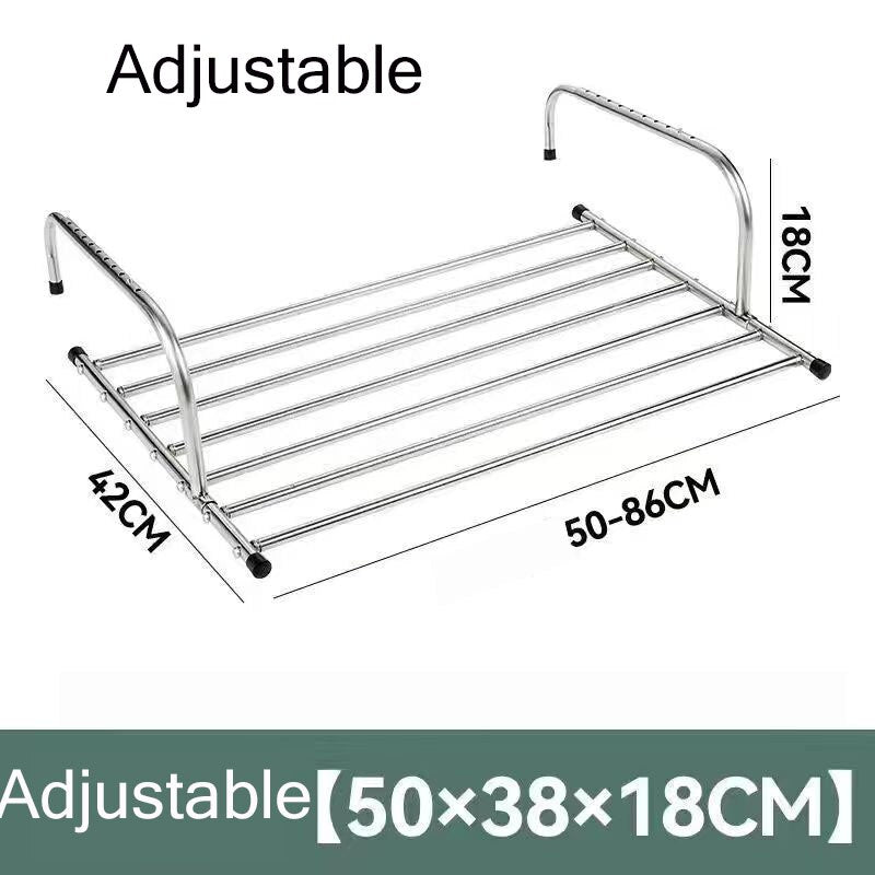 Balcony Stainless Steel Telescoping Frame HM74 YEECHOP