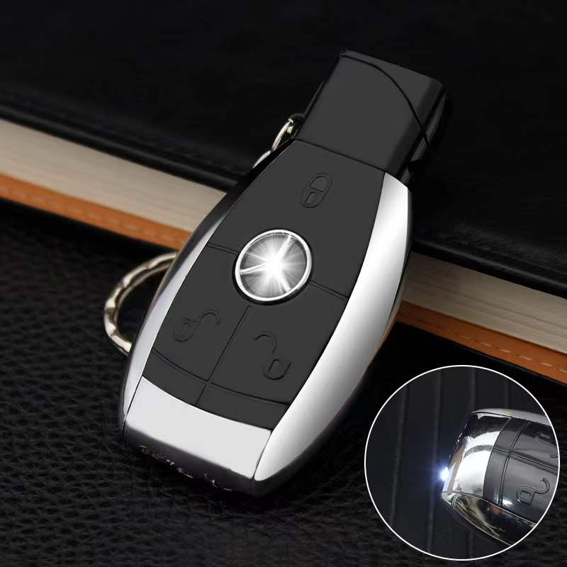 Car Key Rechargeable Inflatable Metal Lighter SR96