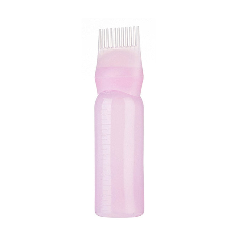 120ml Salon Hair Color Empty Bottle with Applicator Brush WG28 YEECHOP