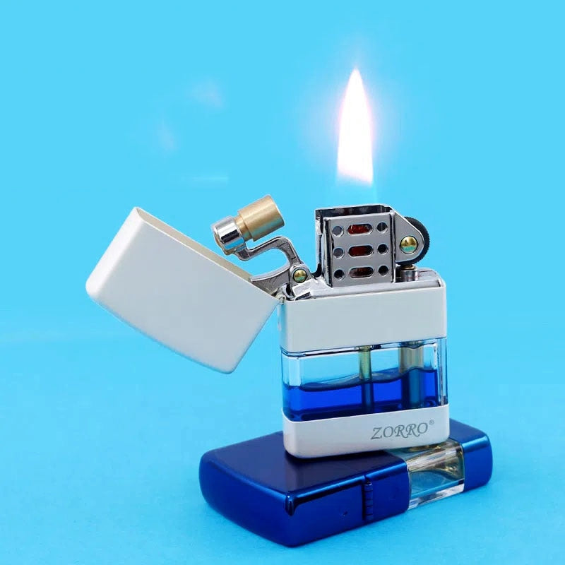 Transparent Oil Bunker Kerosene Lighter SR49 YEECHOP