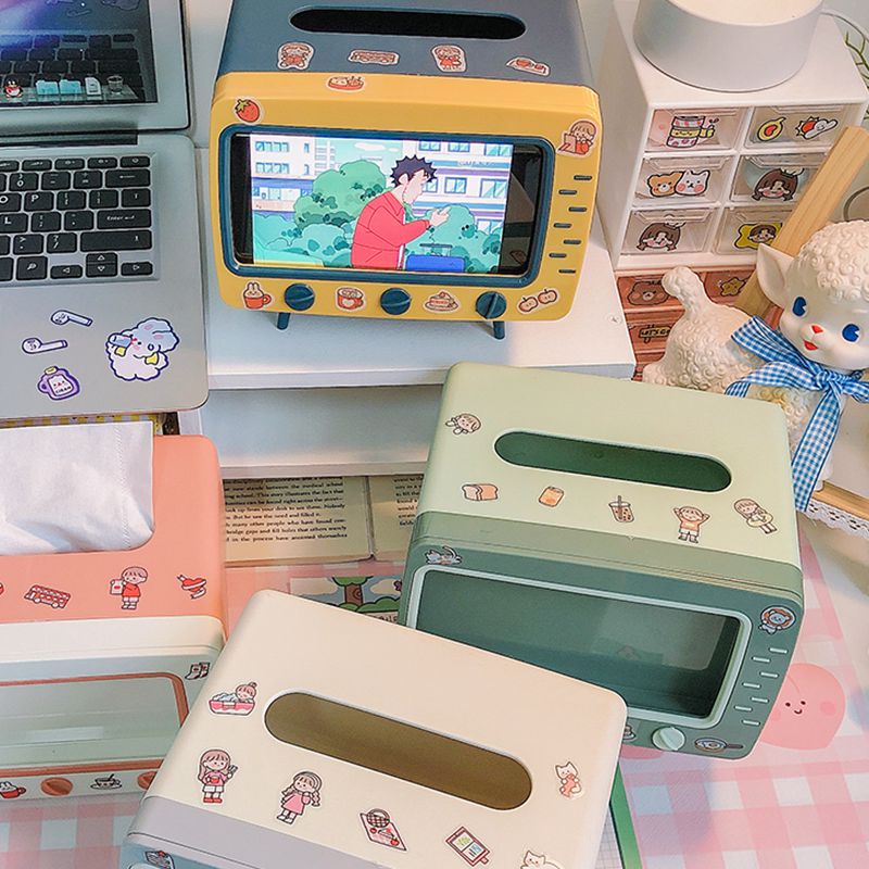 Cute Plastic Tissue Box HM86