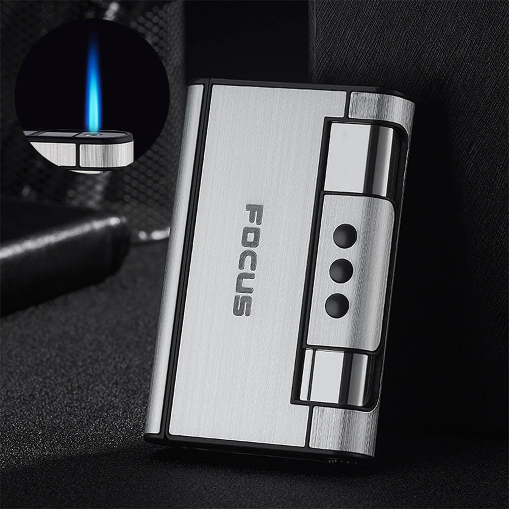 Automatic Push Tobacco Lighter Cigarette Box SR73 YEECHOP