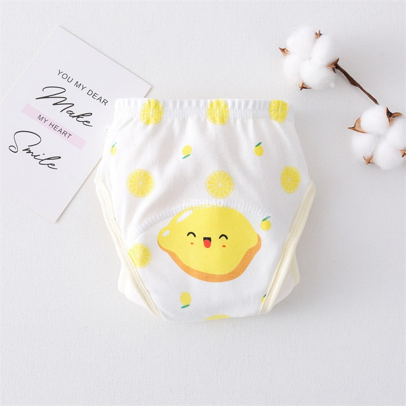 Cartoon Gauze Training Pants Diaper BB16 YEECHOP