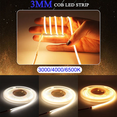 Ultra-thin 3mm COB LED Strip LT63
