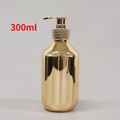 Refillable Silver Plated Soap Sanitizer Bottle HM63 YEECHOP