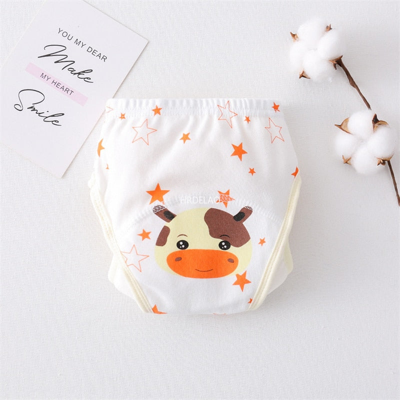 Cartoon Gauze Training Pants Diaper BB16 YEECHOP