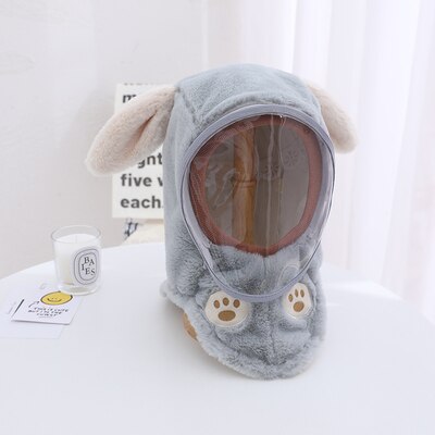 Winter Children Hat Cute Windproof Mask BB18 YEECHOP