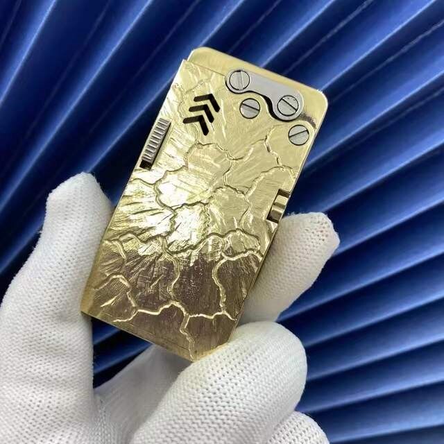 Handmade Brass Titanium Alloy Lighter SR42 YEECHOP