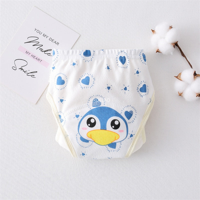 Cartoon Gauze Training Pants Diaper BB16 YEECHOP