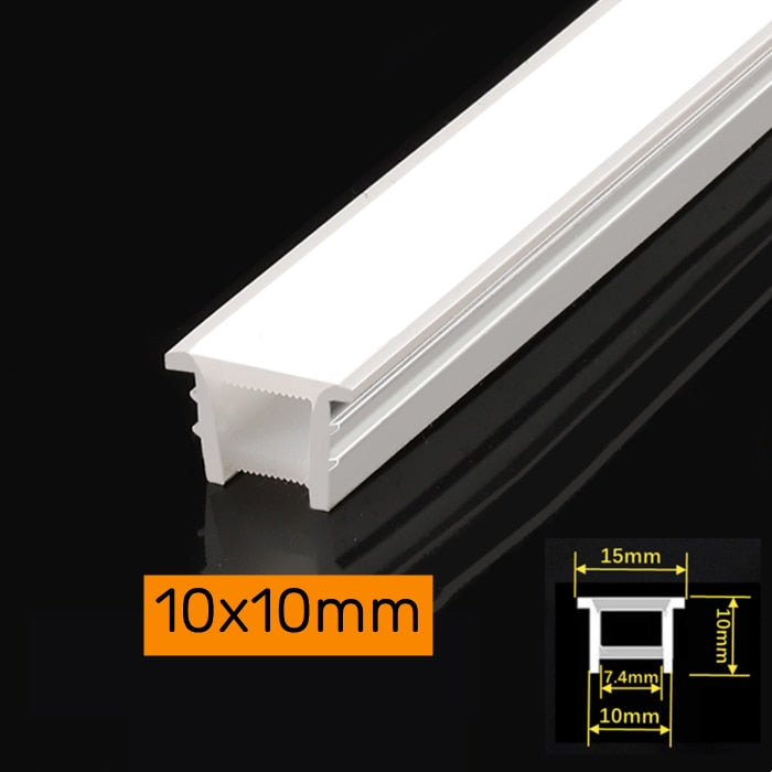 1-5m Recessed LED Neon Light Waterproof Silicone Tube LT55