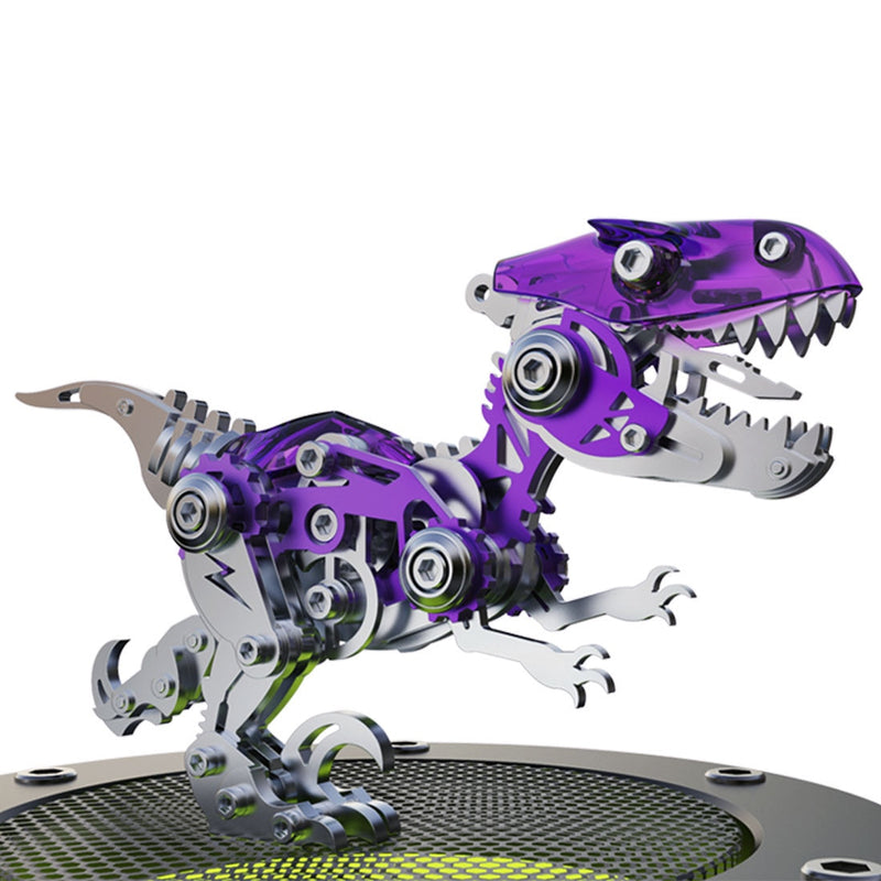 Metal Velociraptor Model Assembly Kits PM18 YEECHOP