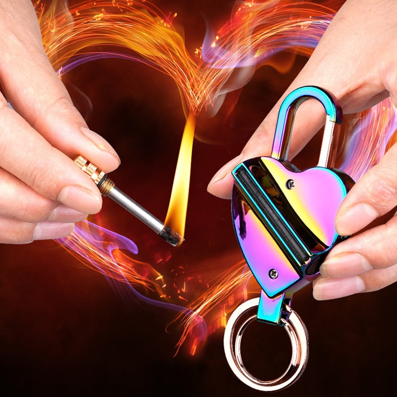 Heart Shape Kerosene Lighter SR100