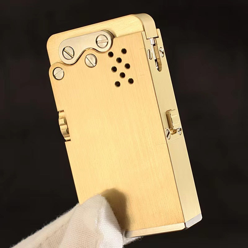 Handmade Brass Titanium Alloy Lighter SR42 YEECHOP