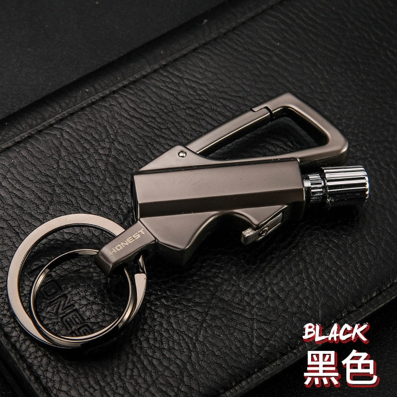 Metal Keychain Bottle Opener Lighter SR41 YEECHOP