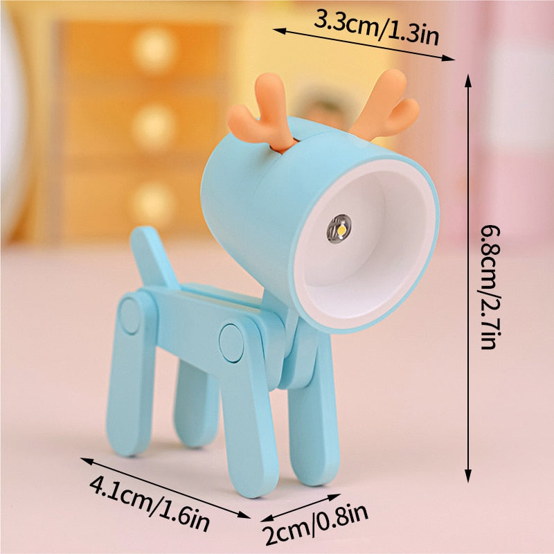 Cute Folding Mini Desk Lamp LT52