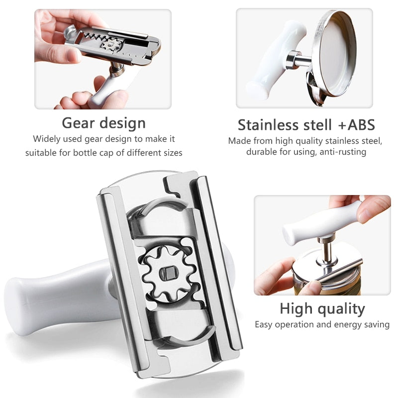 Adjustable Stainless Steel Can Opener KT80 YEECHOP