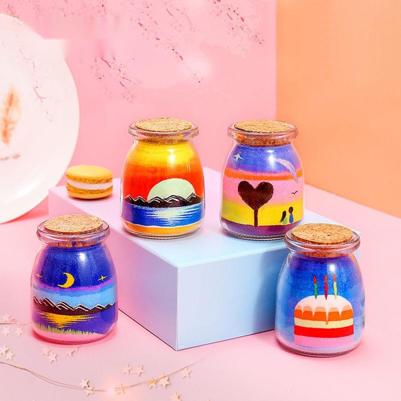 Creative Handmade Colored Sand Bottle Painting SP4 YEECHOP