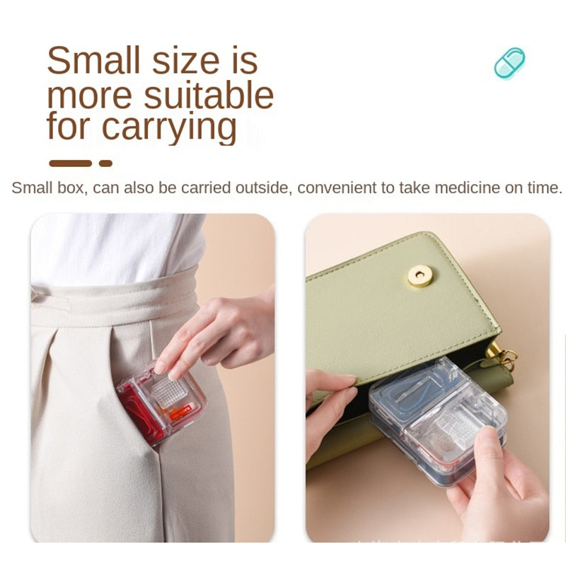 4 in 1 Portable Pill Box HM70