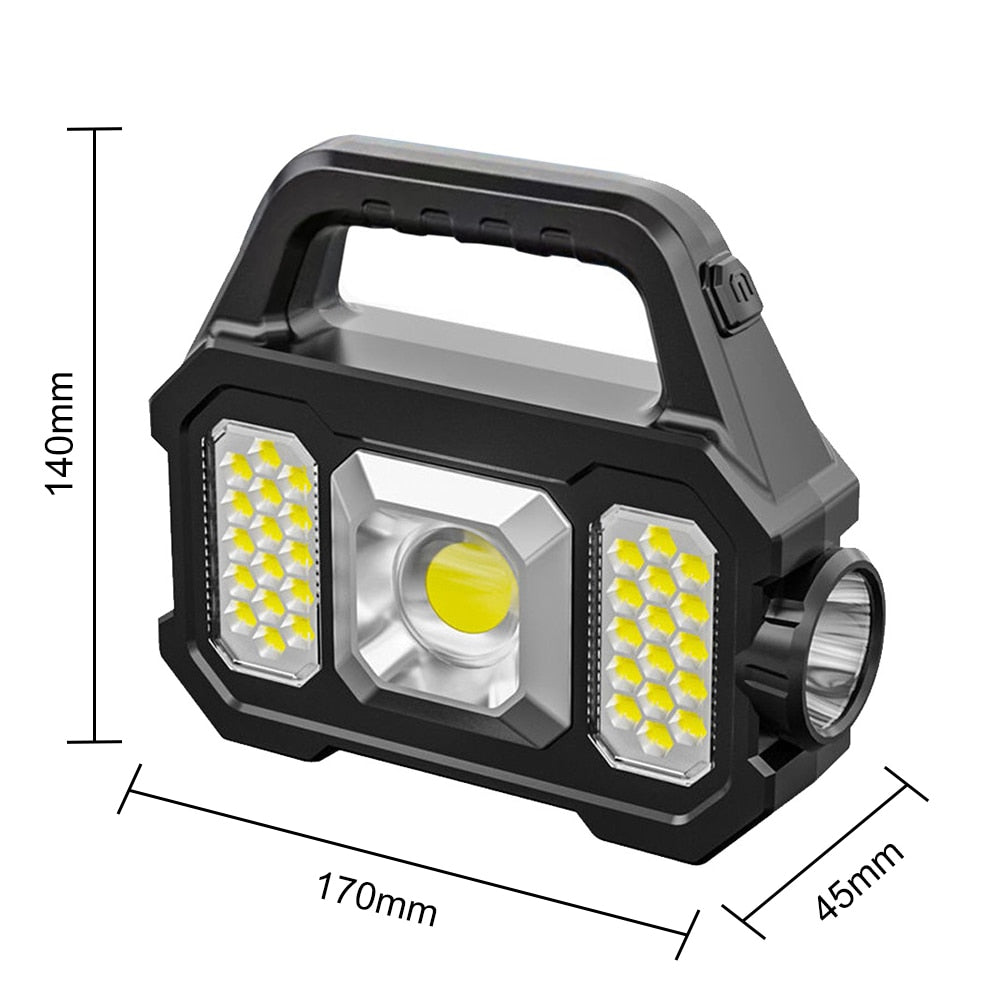 500LM USB Rechargeable Flashlight LT54