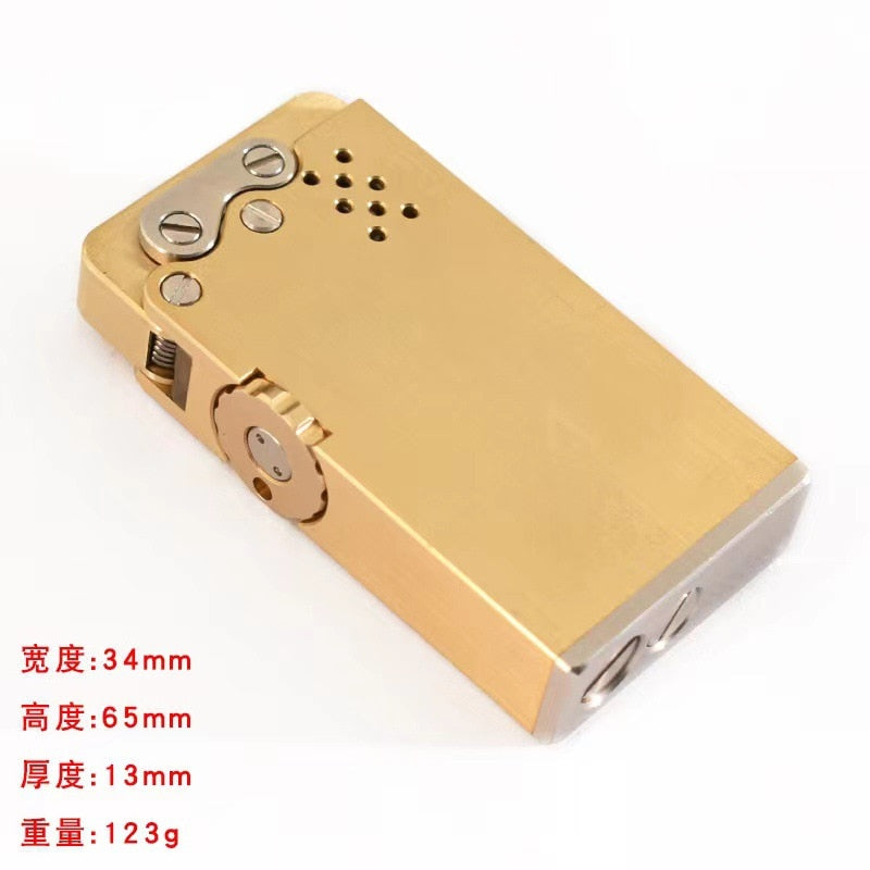 Handmade Brass Titanium Alloy Lighter SR42 YEECHOP