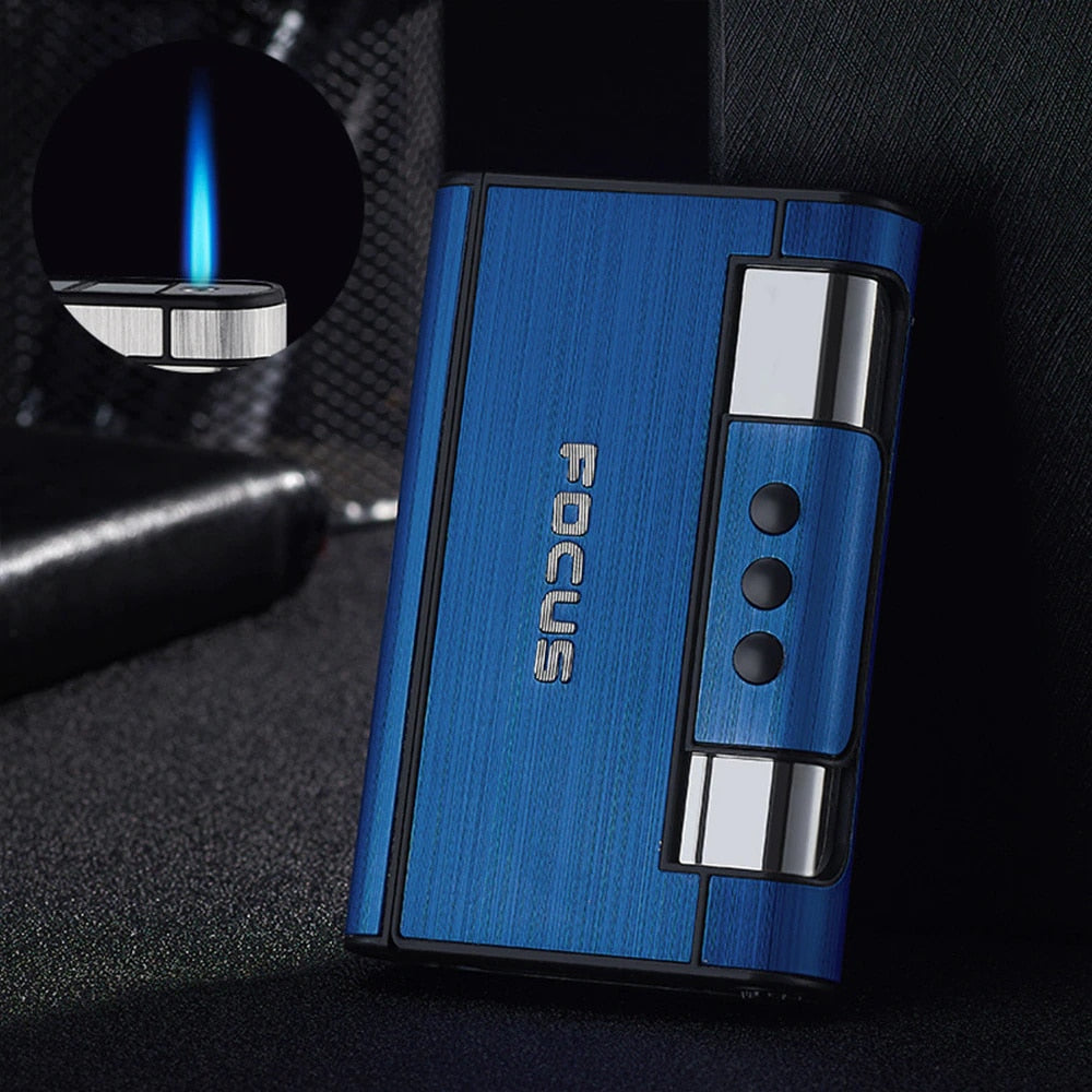 Automatic Push Tobacco Lighter Cigarette Box SR73 YEECHOP