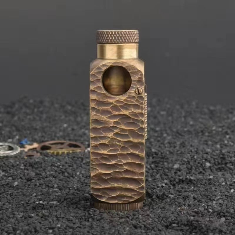 Handmade Pure Copper Carving Kerosene Lighter SR88