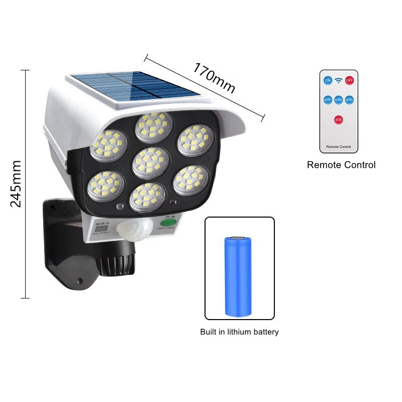 LED Solar Security Light LT44 YEECHOP