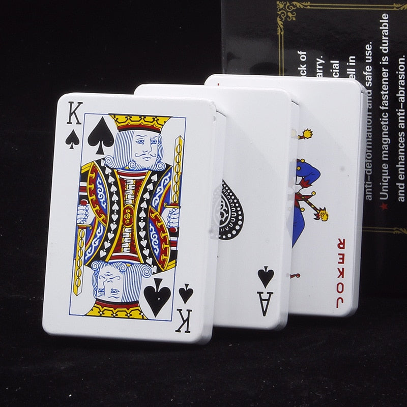 Metal Playing Cards Jet Lighter SR40 YEECHOP