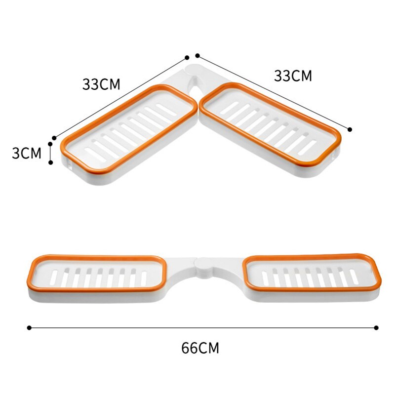 Rotatable Bathroom Storage Rack HM61 YEECHOP