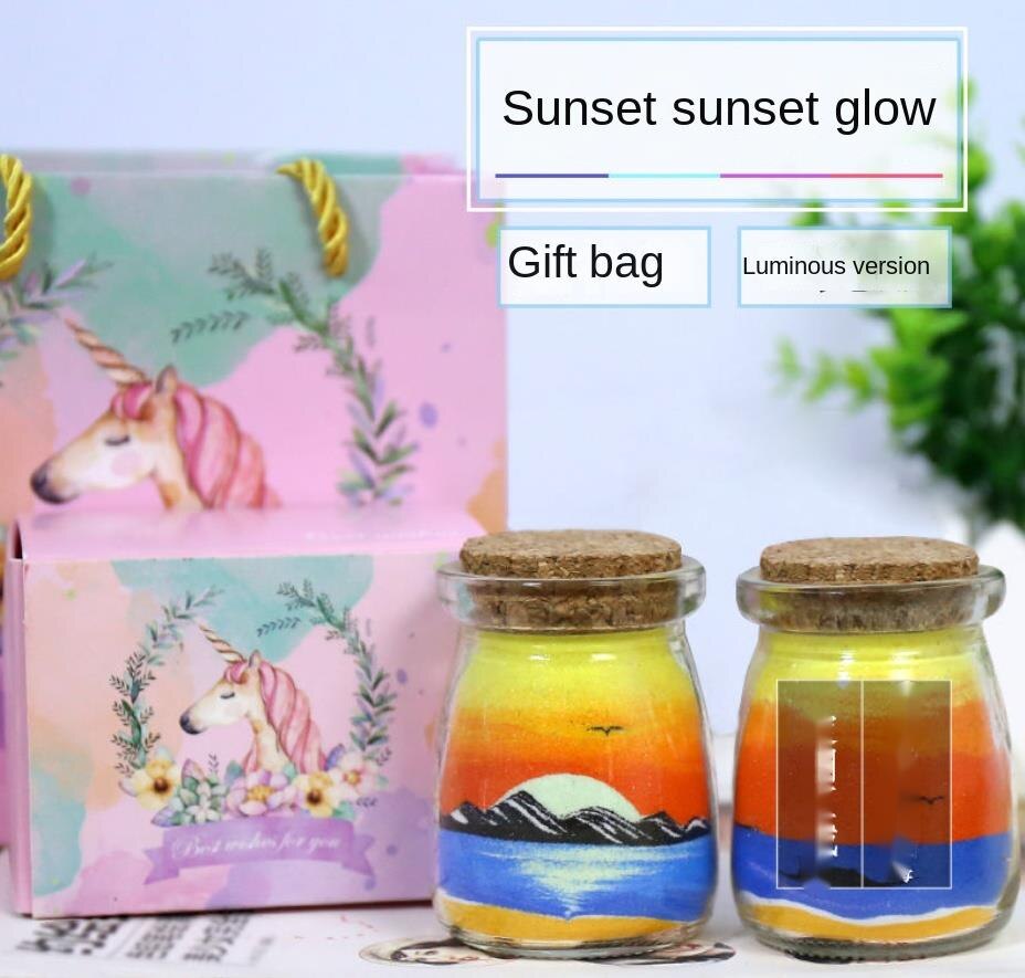 Creative Handmade Colored Sand Bottle Painting SP4 YEECHOP