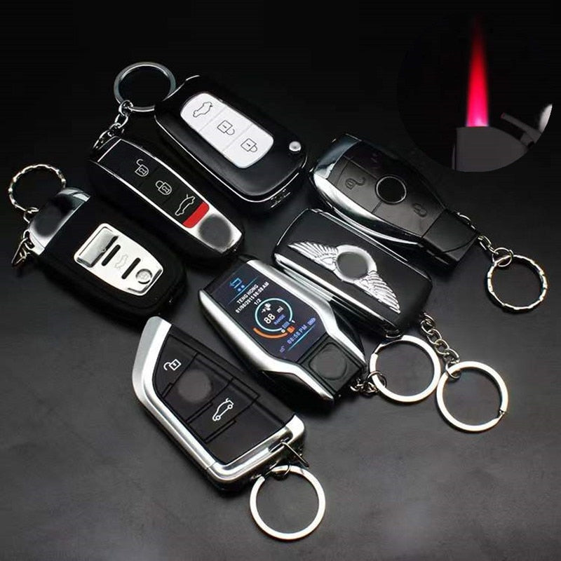 Car Key Rechargeable Inflatable Metal Lighter SR96